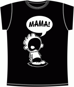 Прикольные футболки: Мама Black